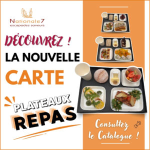 Découvrez notre nouvelle carte "Plateaux-Repas" 2025