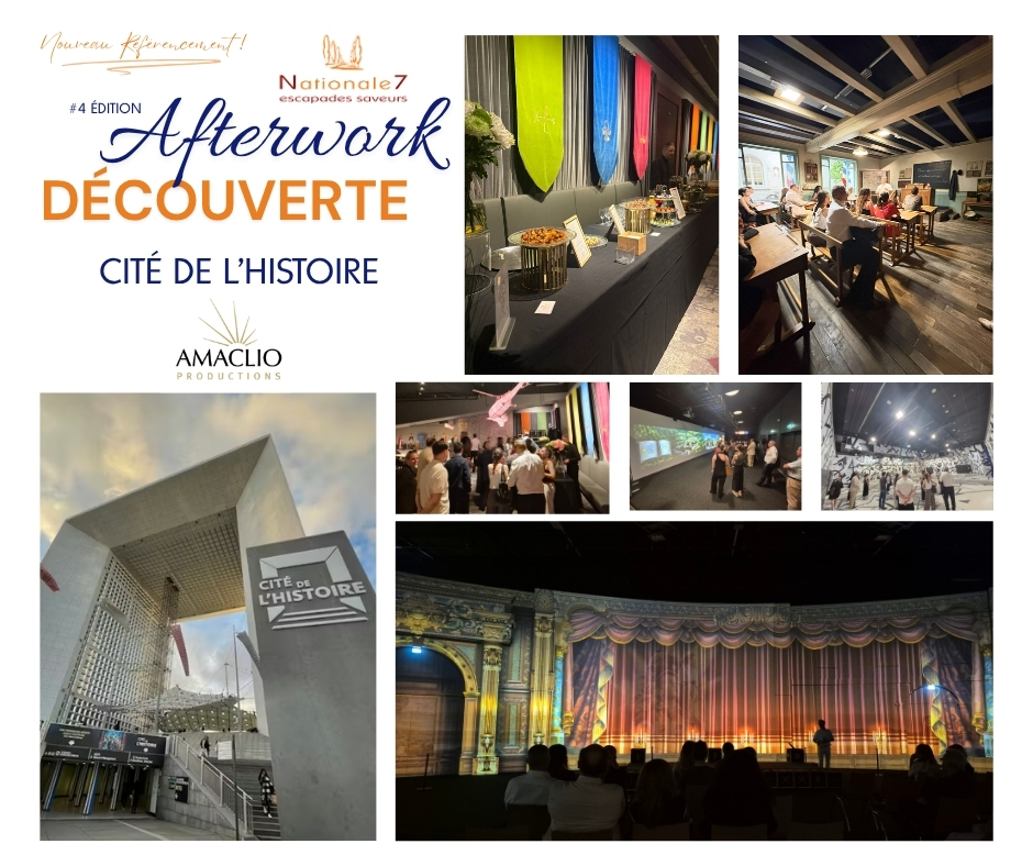 Nationale7 Traiteur à la Cité de l'Histoire