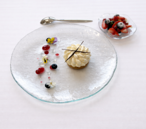 Comme un Saint-Honoré à la vanille Bourbon_Repas à l'assiette
