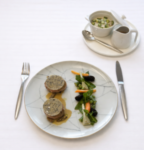 Filet mignon de veau_Repas à l'assiette